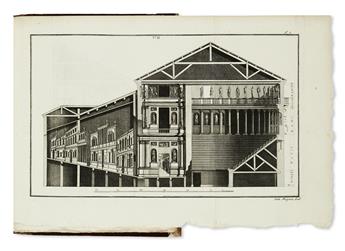 ARCHITECTURE.  Bertotti Scamozzi, Ottavio. Le Fabbriche e i Disegni di Andrea Palladio.  4 vols.  1796.  Lacks 2 plates.